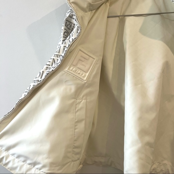 Fendi X Skims windbreaker in white size Small NEW! New with tags! - Picture 9 of 15